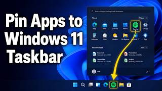 How to Pin Apps to Windows 11 Taskbar screenshot 3