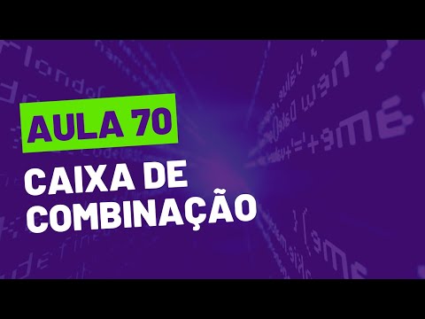 CURSO DE VBA GRATUITO - COMPLETO - 70 UserForm - Caixa de combinação