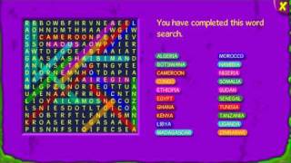 Binweevils African Countries Wordsearch Answers
