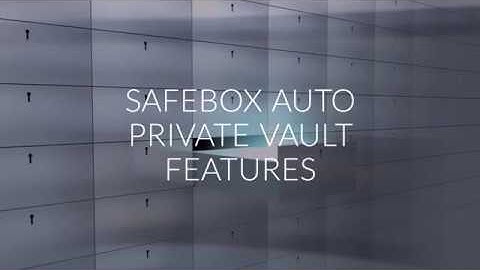 Safe Box Auto - Automated Safe Deposit Box Systems, Private Vault