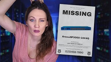 DamDam passe 1h à fabriquer un mini serveur réseau, hélas il manque le ApresiaNP3000-24X4Q