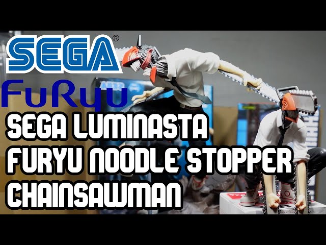  Sega Chainsaw Man Luminasta Power Figure : Video Games