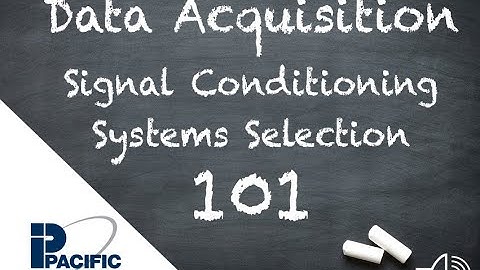 TIPS FOR CHOOSING A DATA ACQUISITION SYSTEM.