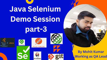 Java Selenium Demo Session part-3