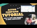 Active Campaign Automation Tutorial: How to Send a Lead Magnet to New Subscribers