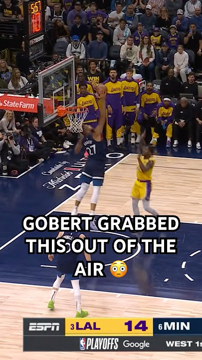 Gobert with the Go Go Gadget arms