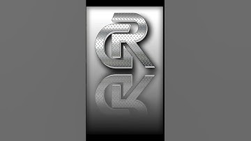 G R Text logo Design in CorelDRAW | CorelDRAW tutorial | Graphic Design CorelDRAW  #vce