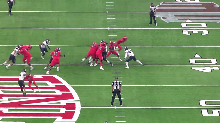 Marcus Moore #95 (Utah State) Highlights