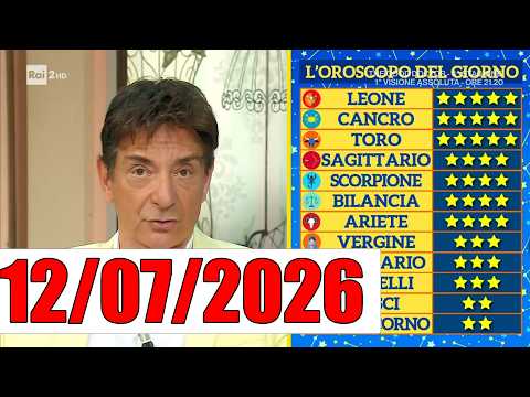 Video L'oroscopo di Paolo Fox - I Fatti Vostri Domenica 12 Luglio 2026