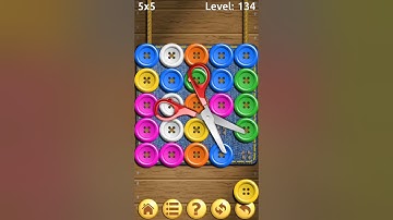 3 new levels solved of buttons and scissors puzzle ✌😊 / #gamingvideos #fun #mobilegame