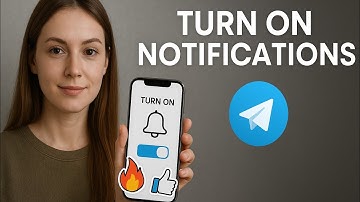 How to turn on notification in your telegram channel