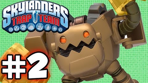 SKYLANDERS TRAP TEAM GAMEPLAY WALKTHROUGH - PART 2 - NEW GULPER!