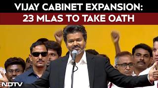 Vijay Cabinet Expansion | 21 TVK, 2 Congress MLAs Among 23 Ministers To Take Oath In Vijay's Cabinet