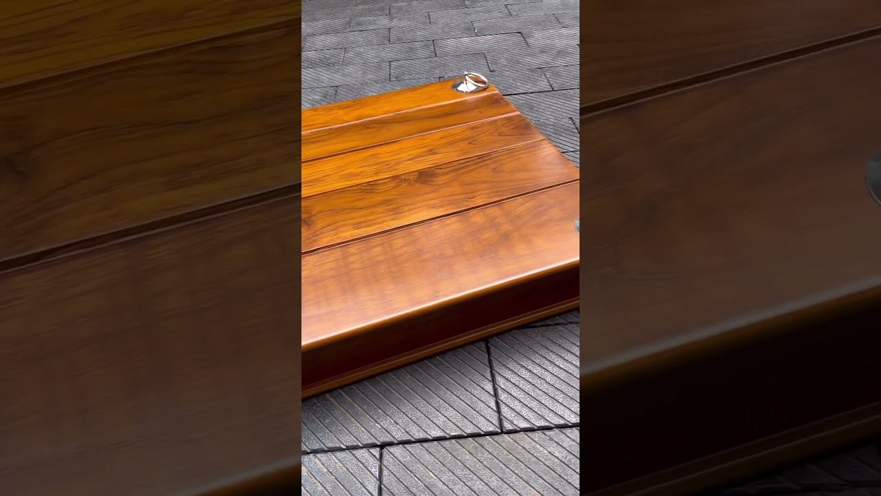 Teak Wood Hanging Swing Set