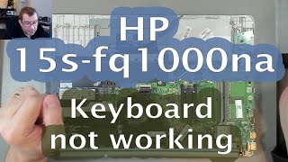 [79] HP 15s-fq1000na - Keyboard not working