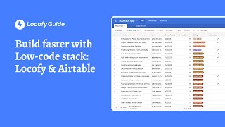 Locofy.ai | Build Faster with Low-code Stack - Locofy + Airtable [Guide]
