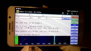 My ultra-portable qrp station - decoding PSK31 thru speaker