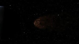 LightWave: Asteroid particle test