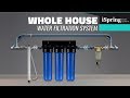 iSpring Whole House Water System DIY Installation