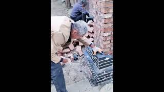 Black Brick Wall Making