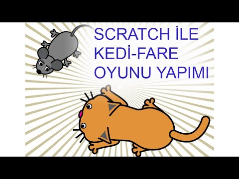 SCRATCH İLE KEDİ-FARE OYUNU BASİT VERSİYON | SCRATCH EĞİTİM SERİSİ