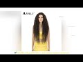 Noble Synthetic Lace Wig Long Wavy Hair 30 Inch Ombre Blonde Wigs For Black Women Blonde Wig Hair Sy