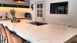 Stunning Luxury True Handleless Modern Style Kitchen - Delry Scotland