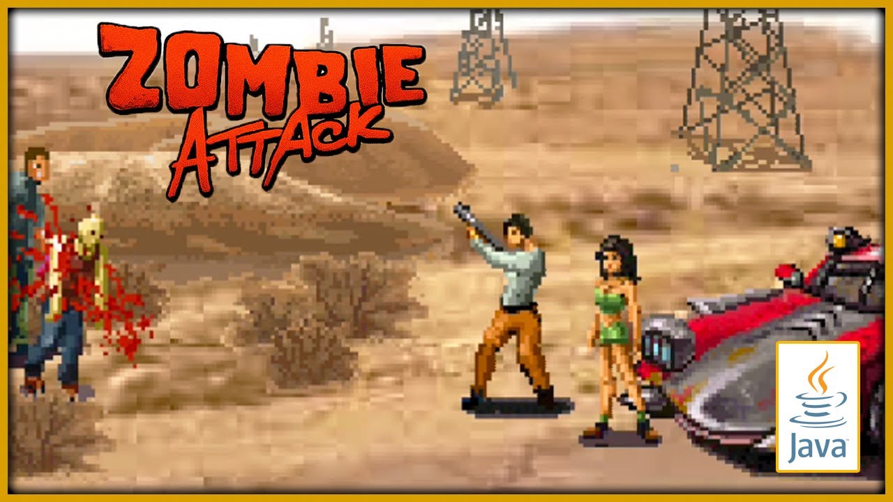 Zombie Attack Full Gameplay (Java Game) - YouTube