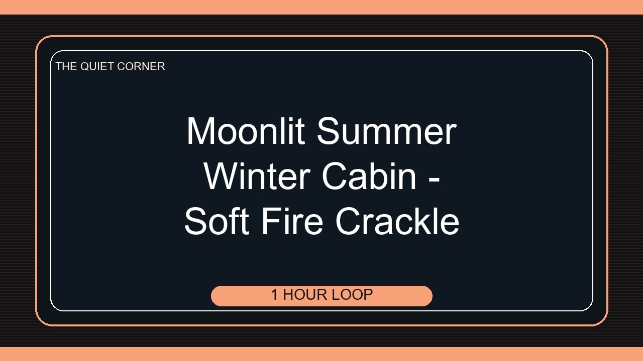 Cozy Mountain Cabin Blizzard Ambience - Snowstorm & Fireplace (1 HOUR ...