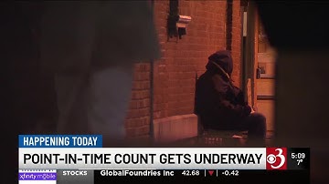 Annual homeless population count underway