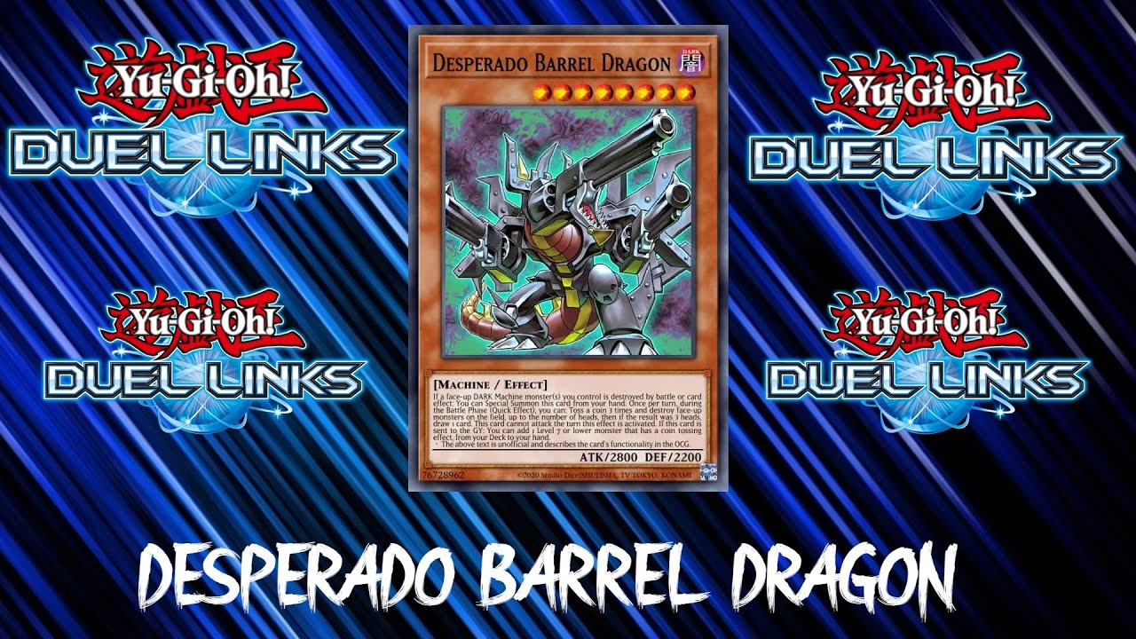 yugioh desperado barrel dragon deck Amazon.com: Complete Custom for Yu-Gi-Oh! This is of the Ultra Rare rarity. Desperado Barrel Dragon Machine Dragon