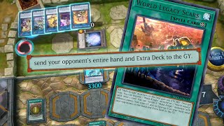 No one Knew MEKK KNIGHT Field Spell Effect! DELETES Entire Hand and Extra Deck! Yugioh Master Duel