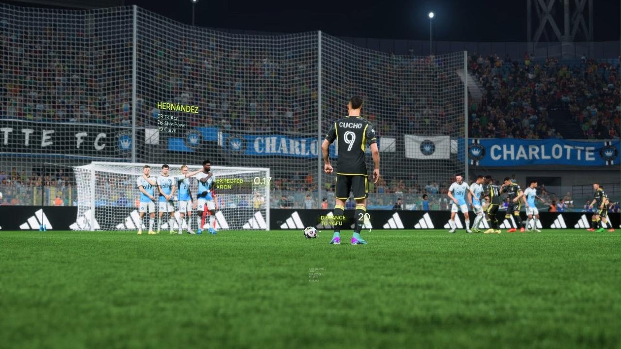 Well Placed Free Kick! FC 24 - YouTube
