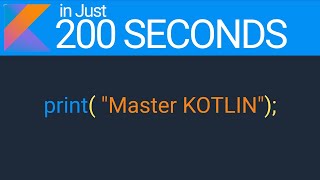 Master Kotlin in 200 Seconds (Urdu/Hindi) | Kotlin Programming Tutorial for Beginners