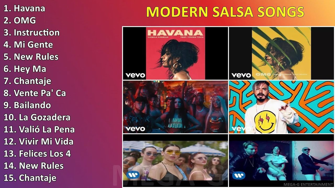 modern salsa songs Sus Mejores Éxitos YouTube