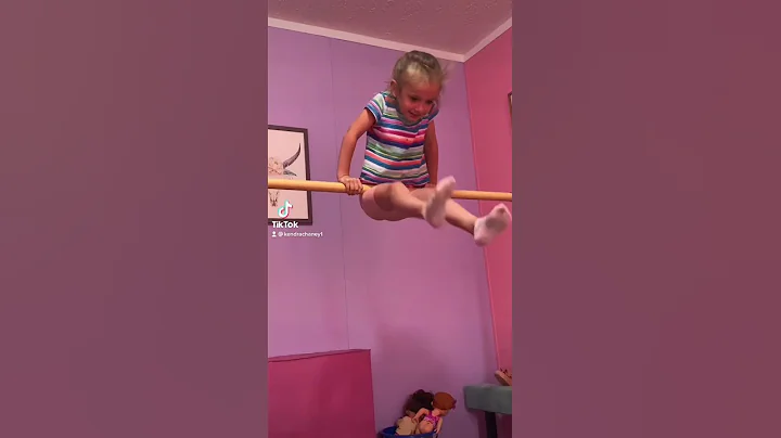 4 years old. Gymnastics obsessed.