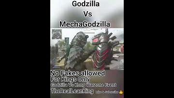 Godzilla vs King Kong Warzone event (Godzilla vs Mechagodzilla)