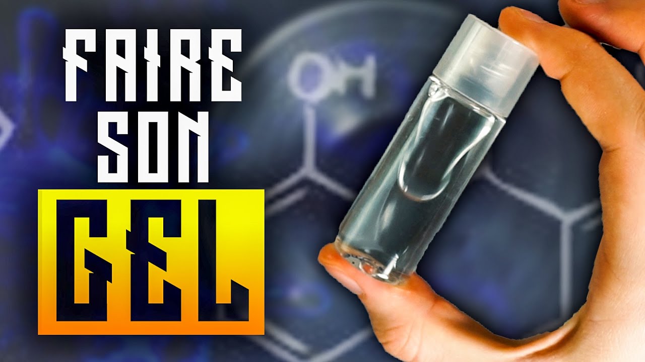 Fabriquer son GEL HYDROALCOOLIQUE Maison - YouTube