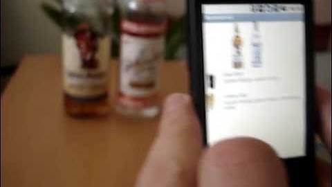 Android Object Recognition - Bartendroid 1