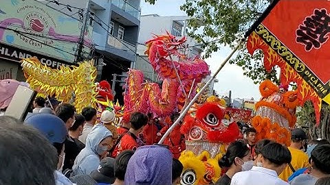 Lễ hội múa cộ chùa bà bình dương 2023