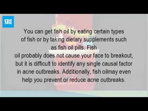 Can fish oil supplements cause acne