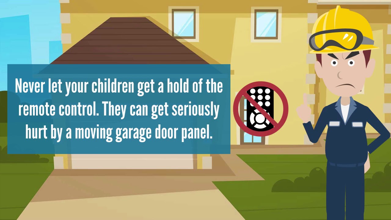 This Garage Door Safety Tip Will Ensure Your Toddler's Safety TIPS