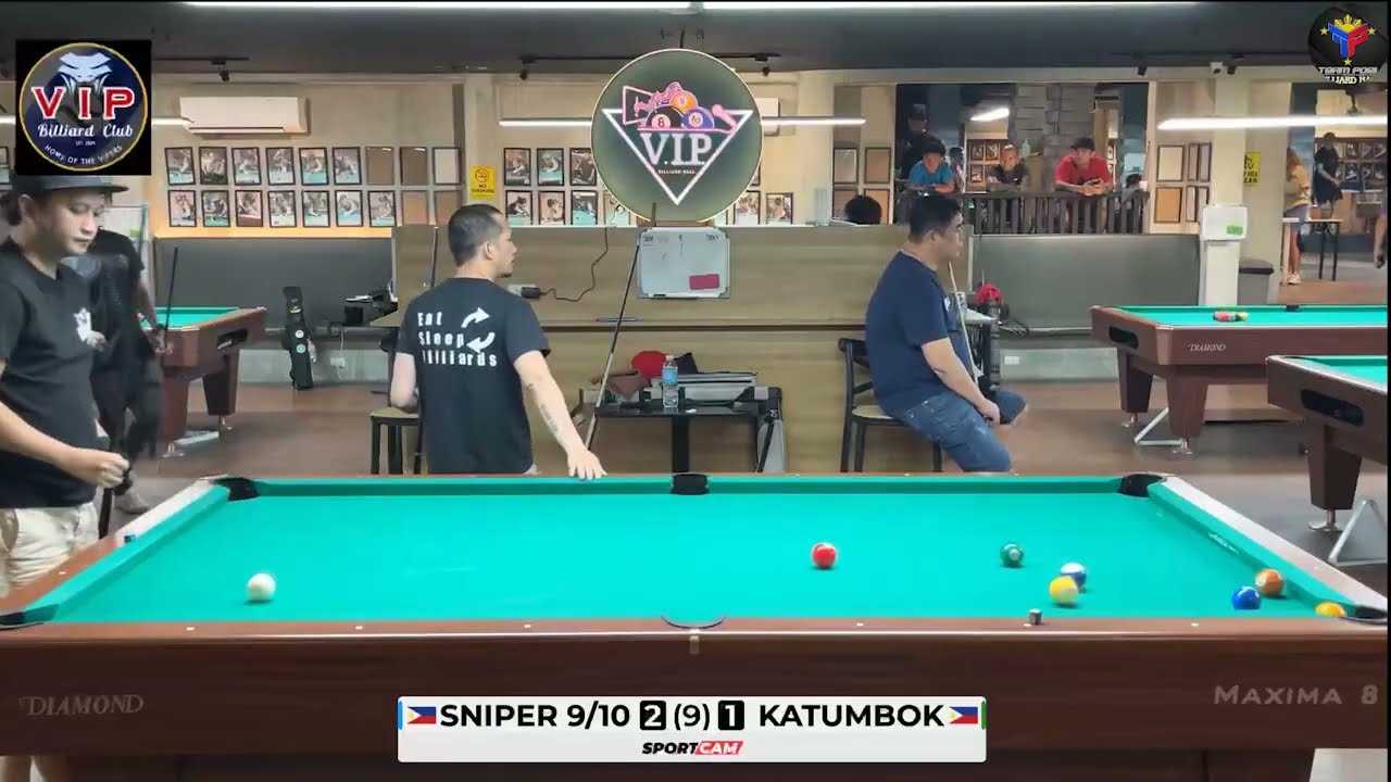 ✨SNIPER NICOLAS 5,5 (9/10) 🆚 DEDECK CEPILLO 6,5 | Race To 9 - 10 Ball .