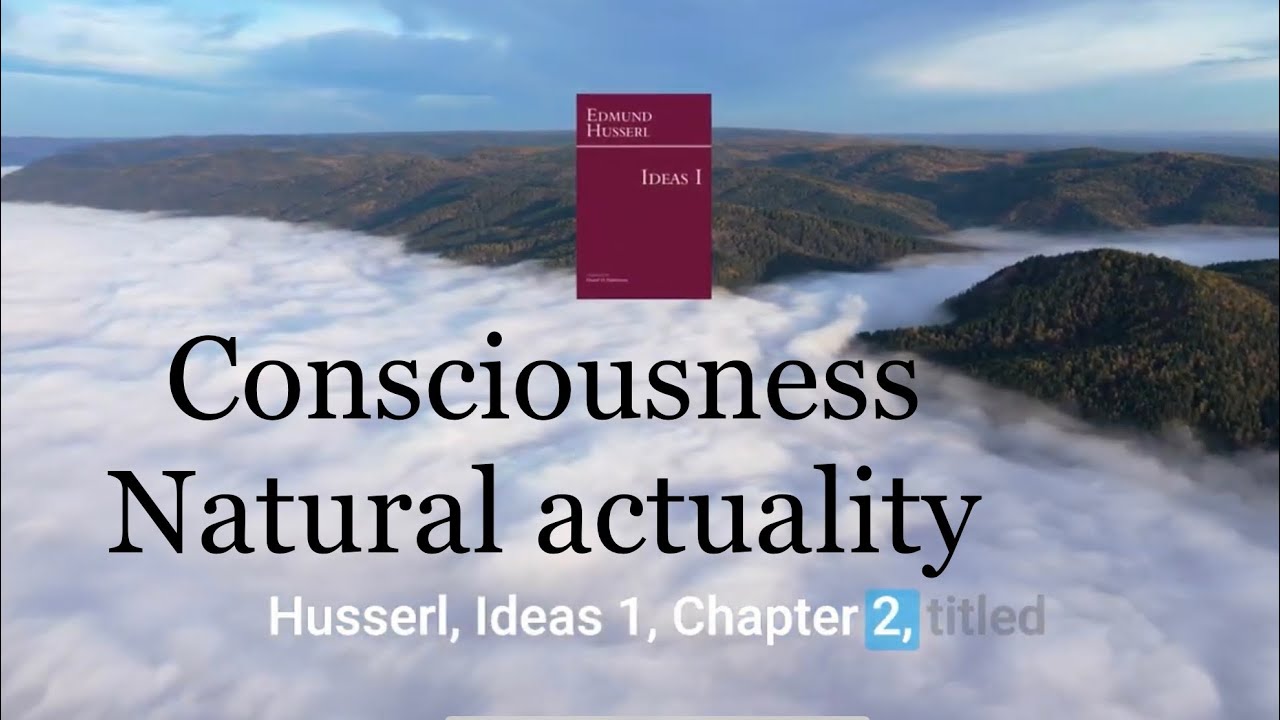 Husserl Consciousness and Natural Actuality - YouTube