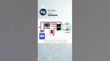 Pulse generator circuit 555 ic