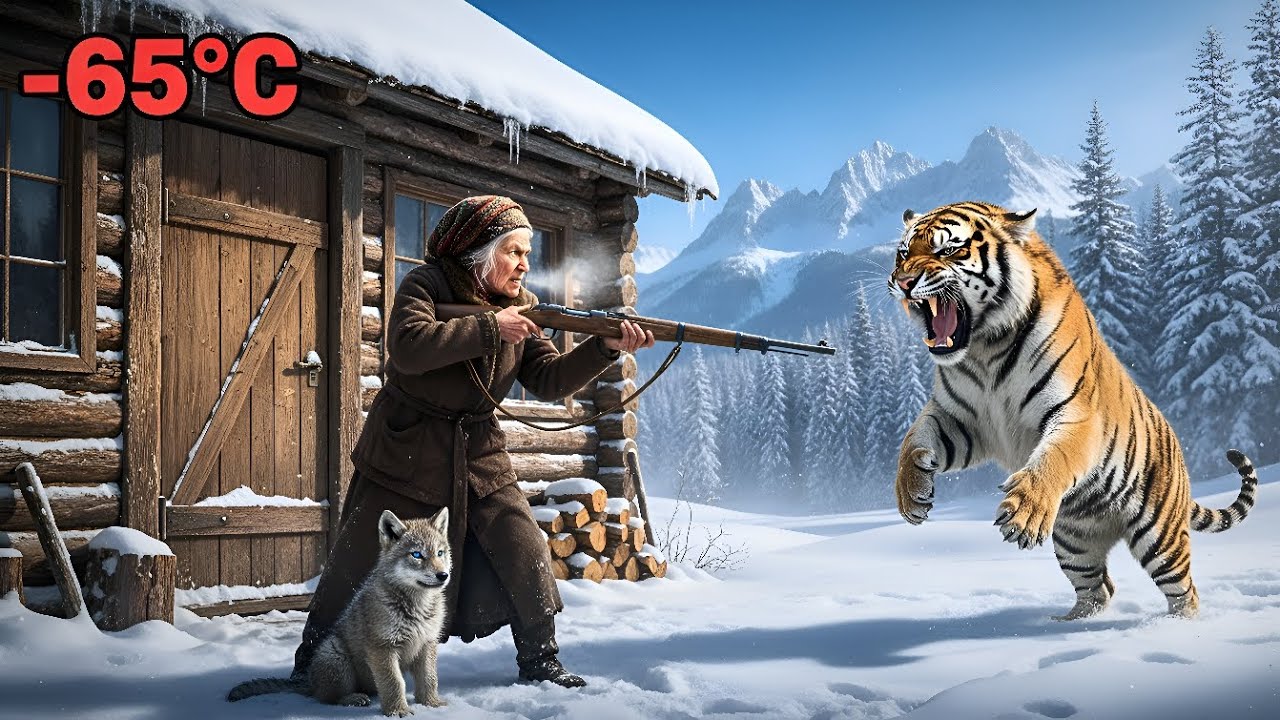 She Saved a Frozen Wolf Cub at -65°C… 8 Years Later He Returned With His Family 🐺❄️