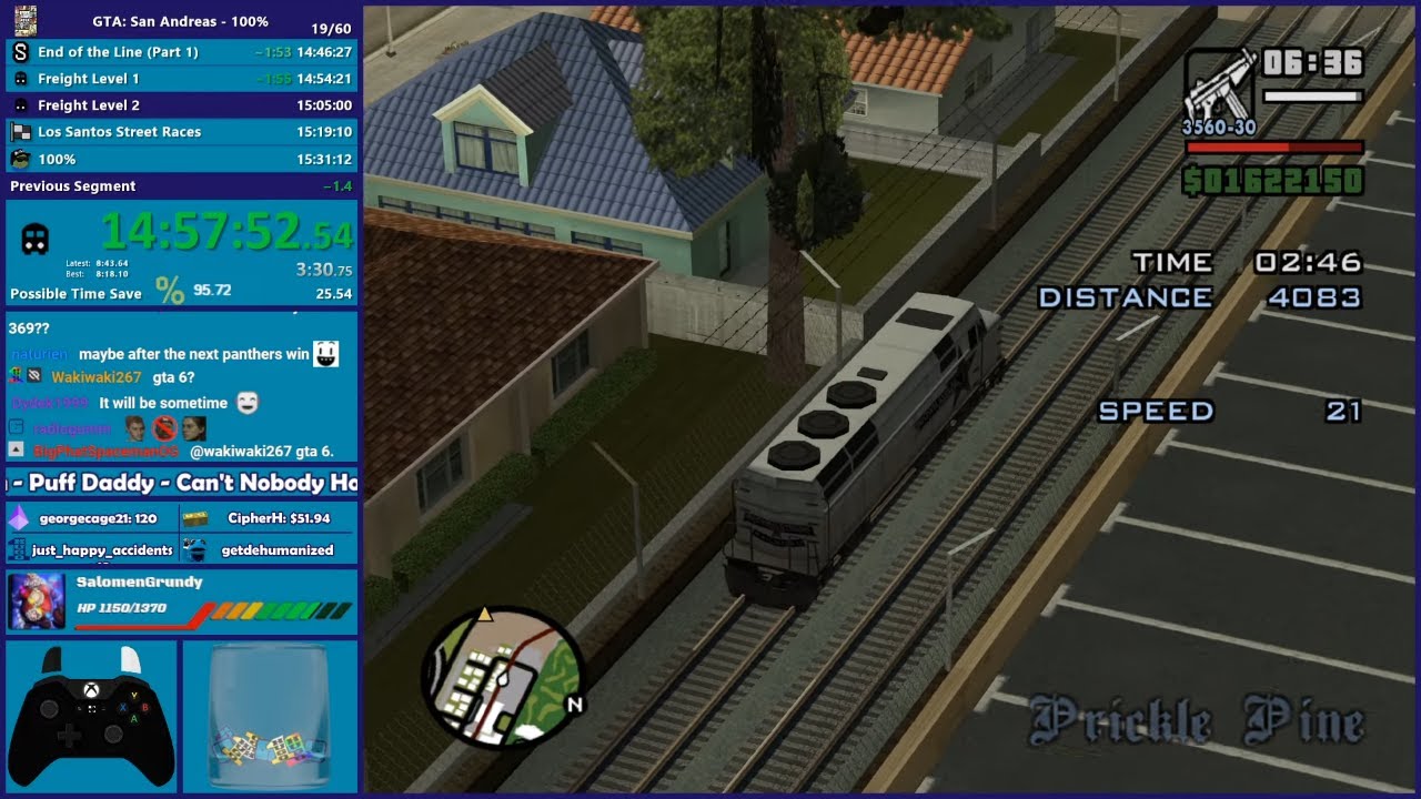 GTA San Andreas 100% Speedrun - Return to Los Santos - Hugo_One Twitch ...