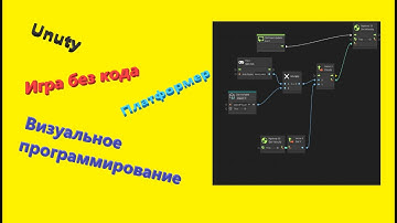 Unity Визуальное программирование || Игра без кода || Платформер 2D || Часть 1.