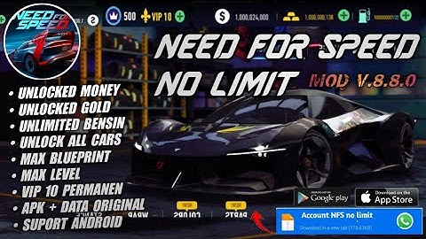 Need For Speed No Limits Mod Apk Terbaru 8.8.0 - Nfs No Limits Mod Apk 2025 💯Work #arieswollesgaming