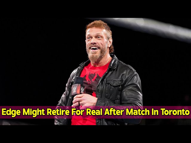 Edge Set To Appear For WWE SmackDown In Toronto : r